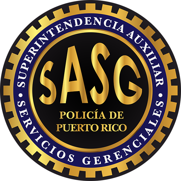 Logo de la Superintendencia Auxiliar en Servicios Gerenciales de la Policía de Puerto Rico